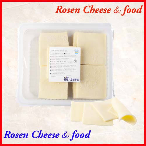 로젠치즈 모짜렐라슬라이스치즈 1kg