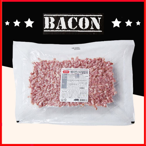 베이컨탑핑 8mm 1kg