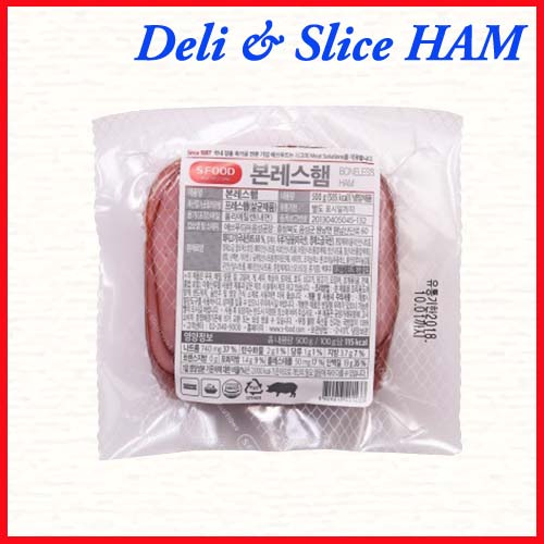 에쓰푸드 본레스햄슬라이스 500g(약25장)