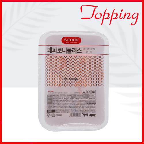 에쓰푸드 페파로니 플러스 1kg(페퍼로니