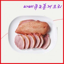 에쓰푸드 냉동오리가슴살바베큐 1KG(약 4팩(설성오리훈제