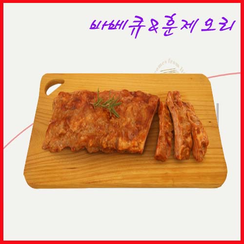 에쓰푸드 바베큐백립DY 450g 1팩(당일발송)
