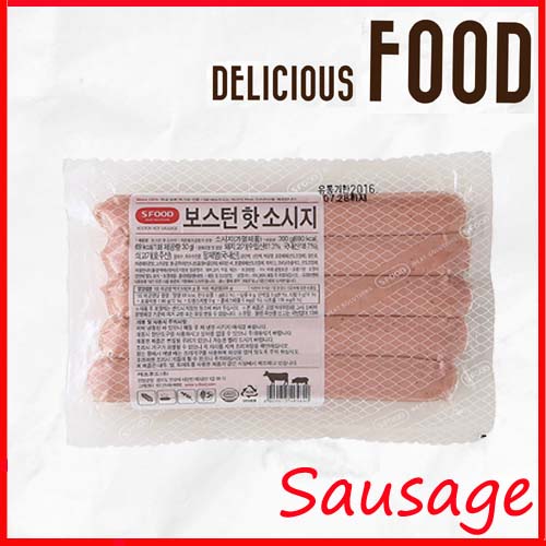 에쓰푸드 보스턴핫소세지 300g 에비뉴소세지